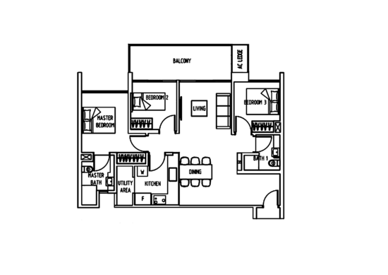 The Lakefront Residences - Floor Plan