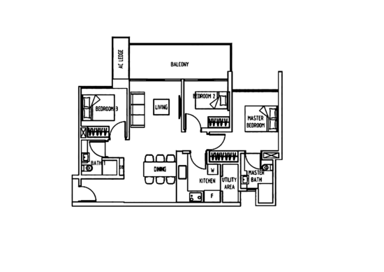The Lakefront Residences - Floor Plan