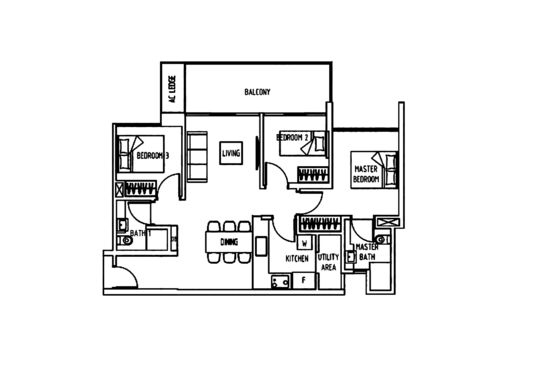 The Lakefront Residences - Floor Plan