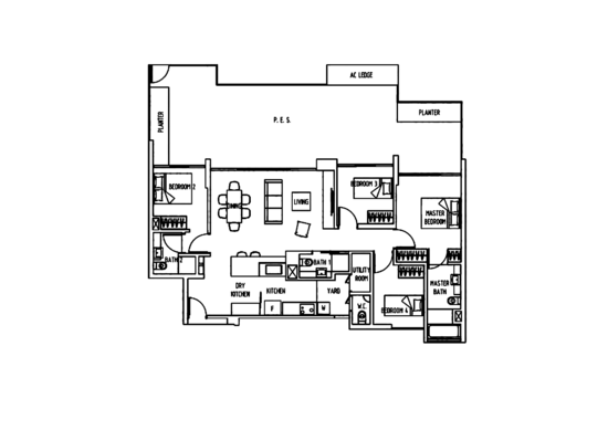 The Lakefront Residences - Floor Plan