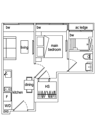Suites @ Eunos - Floor Plan