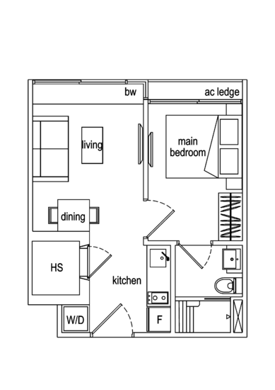 Suites @ Eunos - Floor Plan