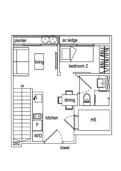 Suites @ Eunos - Floor Plan