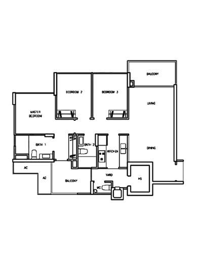 Waterview - Floor Plan