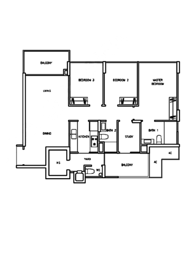 Waterview - Floor Plan