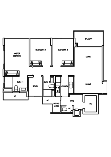 Waterview - Floor Plan