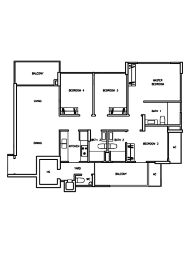 Waterview - Floor Plan