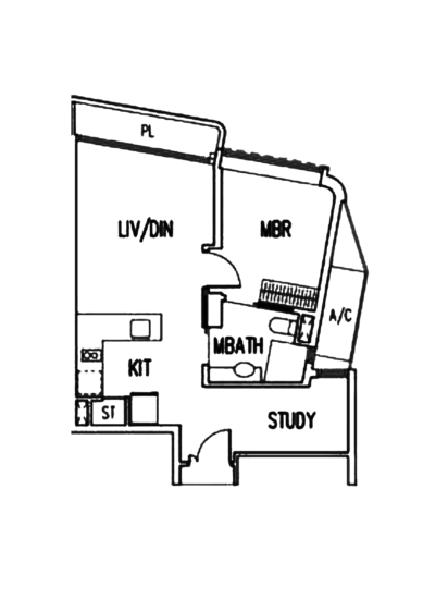 d'Leedon (Former Farrer Court) - Floor Plan