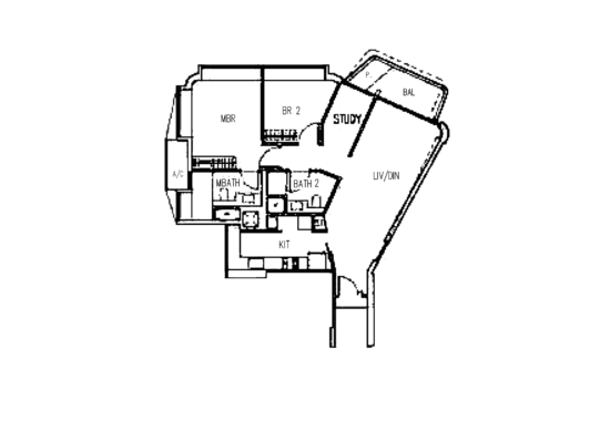 d'Leedon (Former Farrer Court) - Floor Plan