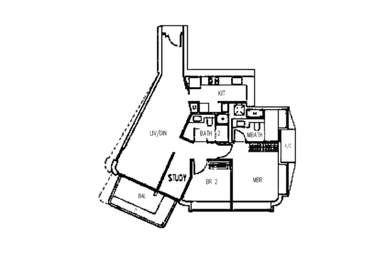 d'Leedon (Former Farrer Court) - Floor Plan