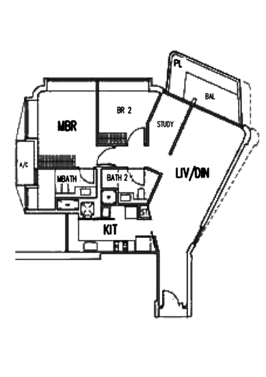 d'Leedon (Former Farrer Court) - Floor Plan