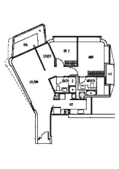d'Leedon (Former Farrer Court) - Floor Plan