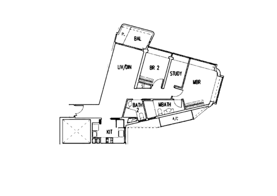 d'Leedon (Former Farrer Court) - Floor Plan
