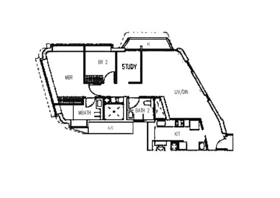d'Leedon (Former Farrer Court) - Floor Plan
