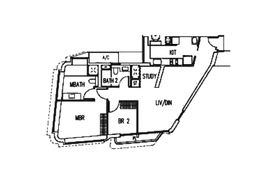 d'Leedon (Former Farrer Court) - Floor Plan