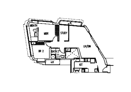 d'Leedon (Former Farrer Court) - Floor Plan