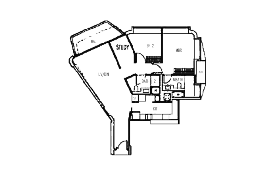 d'Leedon (Former Farrer Court) - Floor Plan