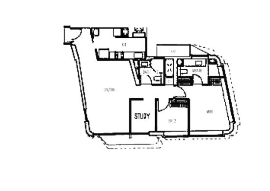 d'Leedon (Former Farrer Court) - Floor Plan