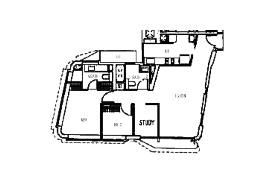 d'Leedon (Former Farrer Court) - Floor Plan