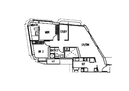 d'Leedon (Former Farrer Court) - Floor Plan