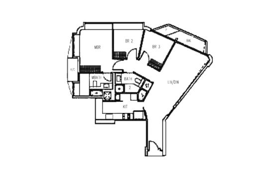 d'Leedon (Former Farrer Court) - Floor Plan