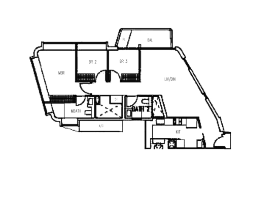 d'Leedon (Former Farrer Court) - Floor Plan