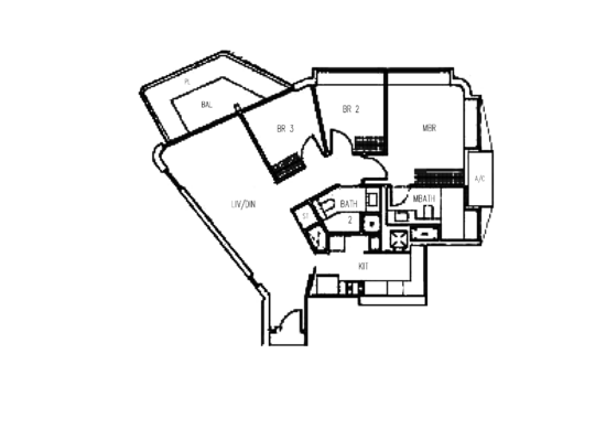 d'Leedon (Former Farrer Court) - Floor Plan