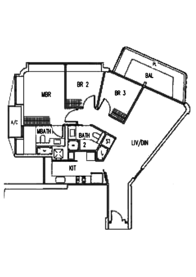 d'Leedon (Former Farrer Court) - Floor Plan