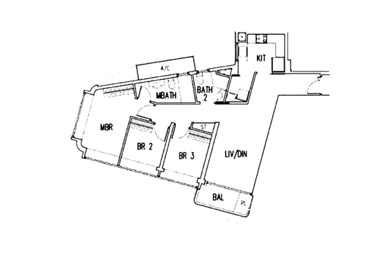 d'Leedon (Former Farrer Court) - Floor Plan