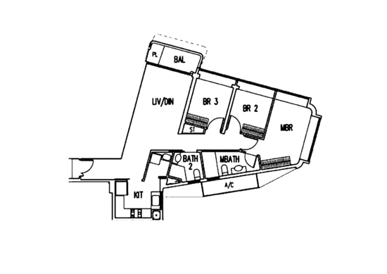 d'Leedon (Former Farrer Court) - Floor Plan
