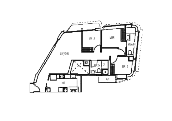 d'Leedon (Former Farrer Court) - Floor Plan