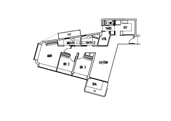 d'Leedon (Former Farrer Court) - Floor Plan