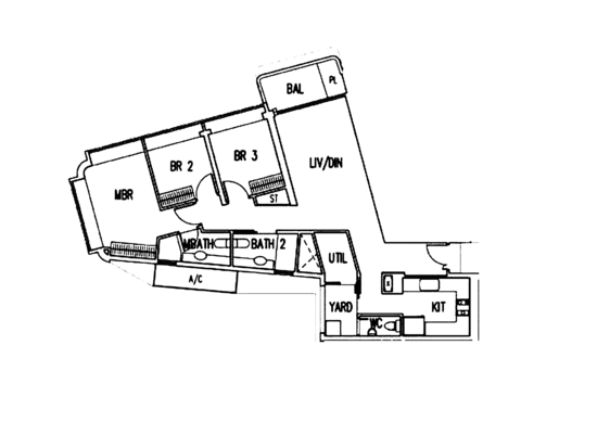 d'Leedon (Former Farrer Court) - Floor Plan