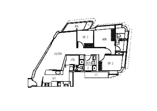 d'Leedon (Former Farrer Court) - Floor Plan