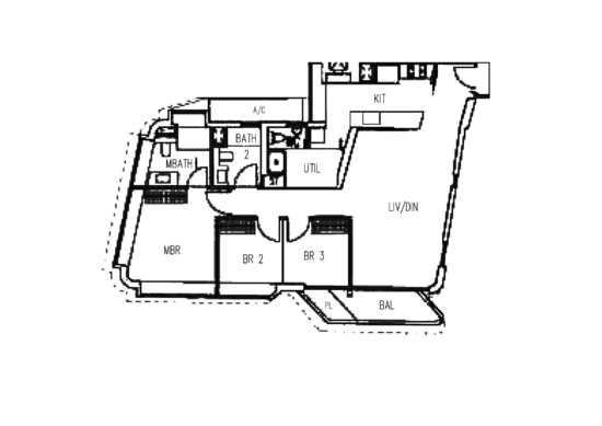 d'Leedon (Former Farrer Court) - Floor Plan