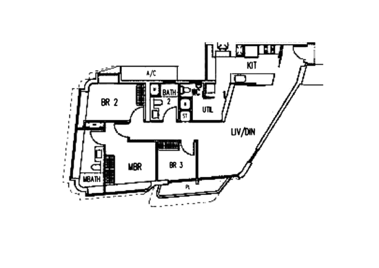 d'Leedon (Former Farrer Court) - Floor Plan