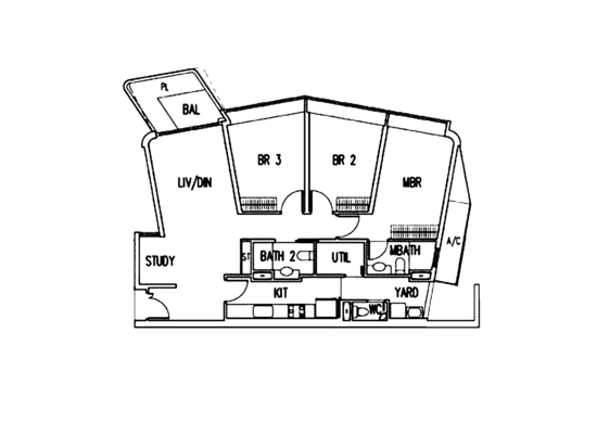 d'Leedon (Former Farrer Court) - Floor Plan