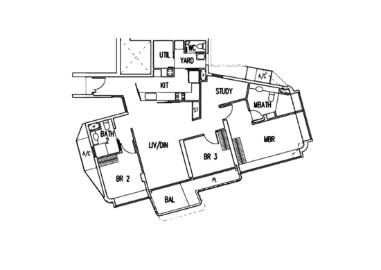 d'Leedon (Former Farrer Court) - Floor Plan