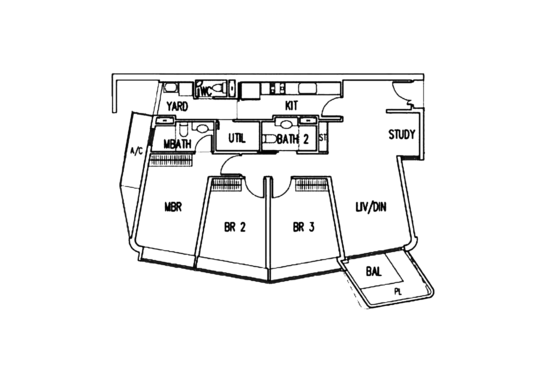 d'Leedon (Former Farrer Court) - Floor Plan