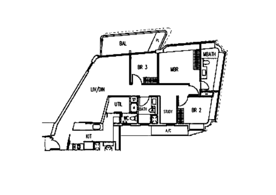 d'Leedon (Former Farrer Court) - Floor Plan
