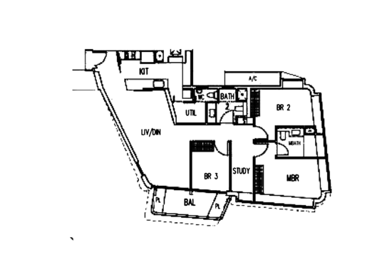 d'Leedon (Former Farrer Court) - Floor Plan