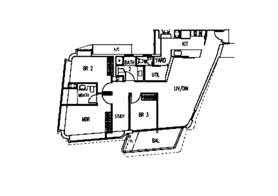 d'Leedon (Former Farrer Court) - Floor Plan