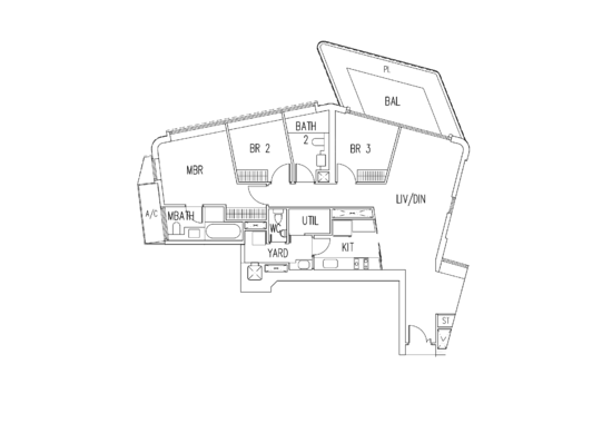 d'Leedon (Former Farrer Court) - Floor Plan