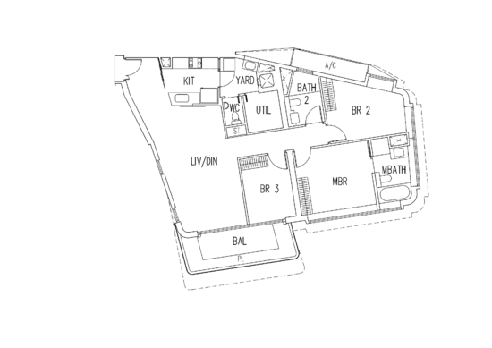 d'Leedon (Former Farrer Court) - Floor Plan