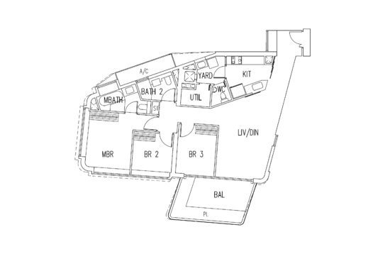d'Leedon (Former Farrer Court) - Floor Plan