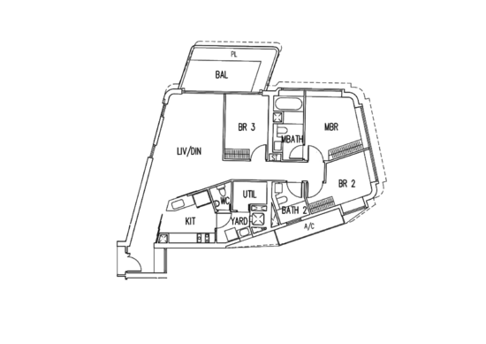 d'Leedon (Former Farrer Court) - Floor Plan