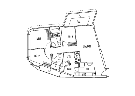 d'Leedon (Former Farrer Court) - Floor Plan