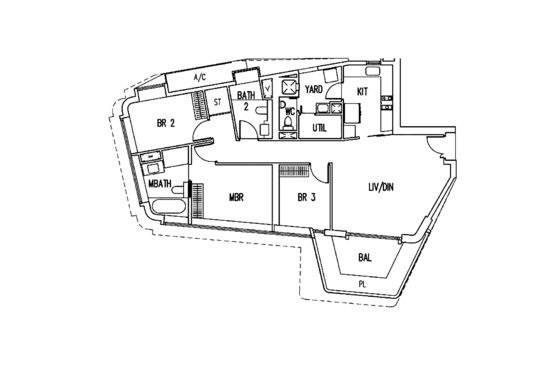 d'Leedon (Former Farrer Court) - Floor Plan