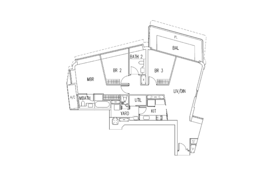 d'Leedon (Former Farrer Court) - Floor Plan