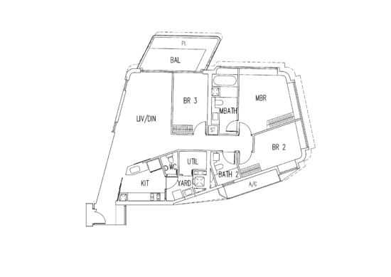 d'Leedon (Former Farrer Court) - Floor Plan